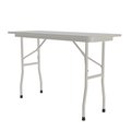 Correll CF Melamine Folding Tables 18x48 Gray Granite CF1848M-15